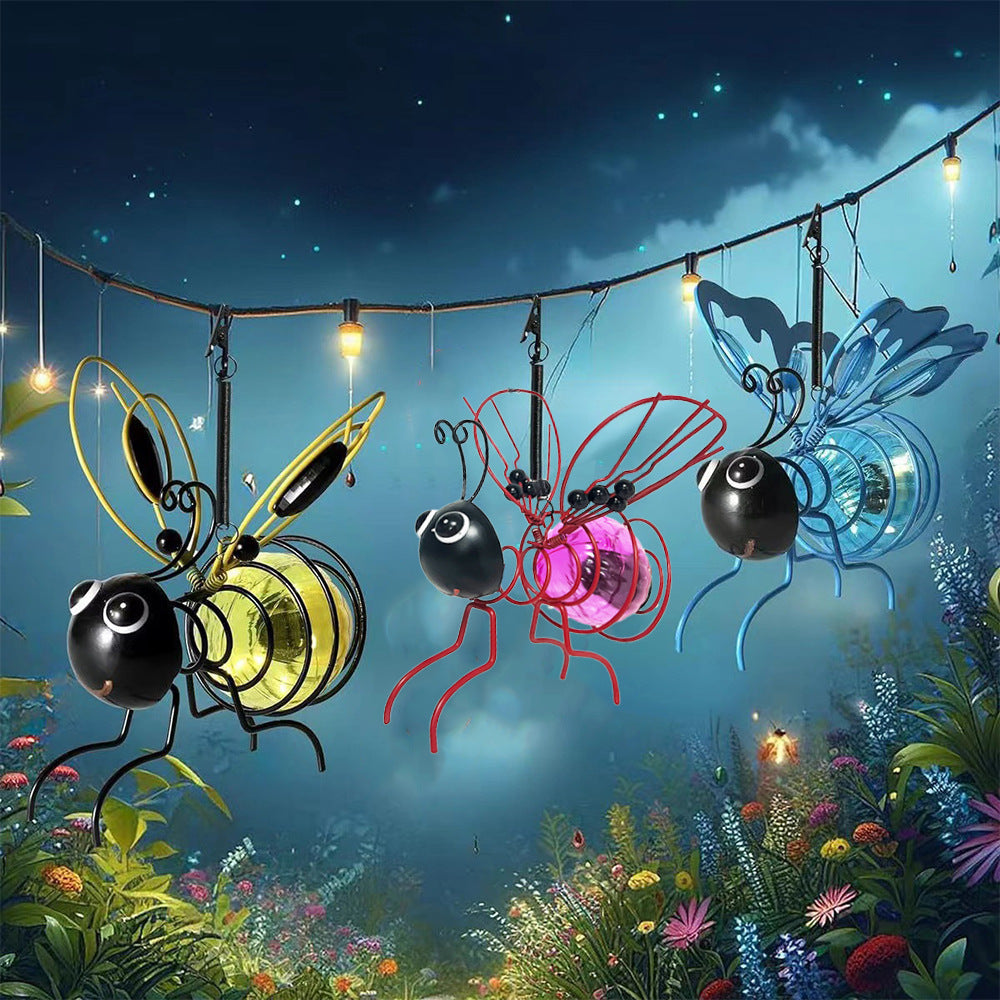🐝Solar-Powered Hanging Bee Light⏰Limited Time Offer🎁 Buy 1 Get 1 Free