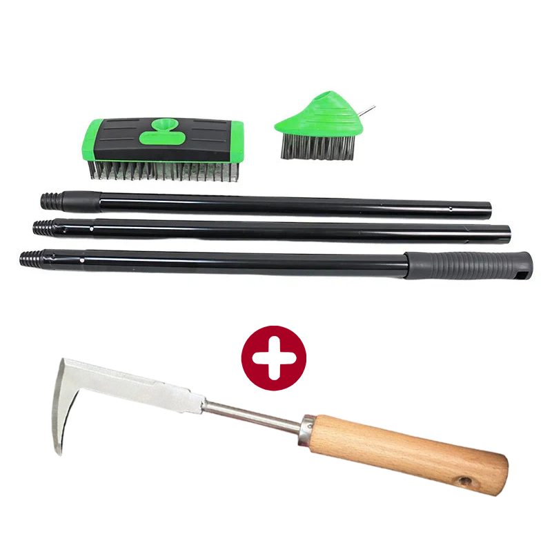๐ฟ 50% OFF NOW! ๐งน 3-in-1 Weeding Wire Brush Tools Set โ Durable Steel Brushes, Ergonomic Handle & Perfect for Patios, Driveways & Garden Paths ๐ก