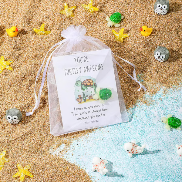 Last Day 49% OFFđ50 Sets Employee Appreciation Gifts â Funny Resin Animals with Thank You Cards (150 pcs)