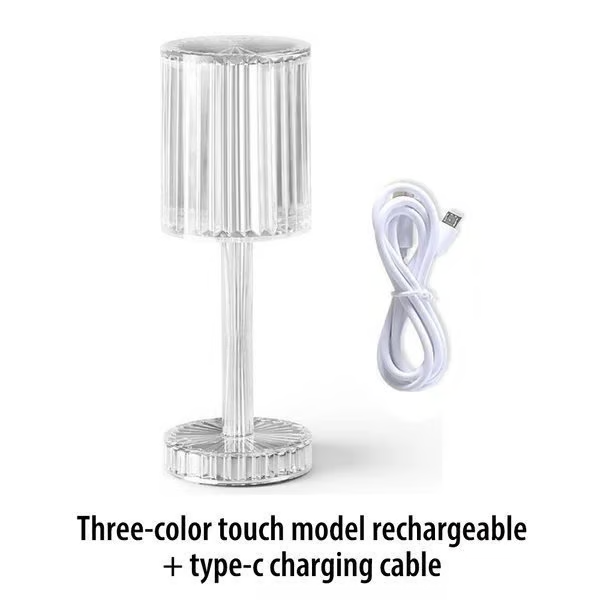 Touching Control Crystal Lamp