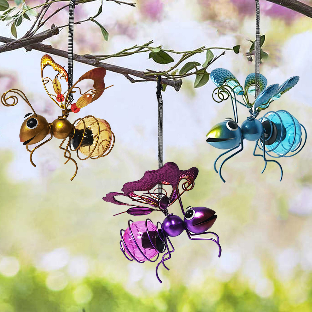 ✨This Week's Special Price💥 -Outdoor Hanging Solar Bee Light
