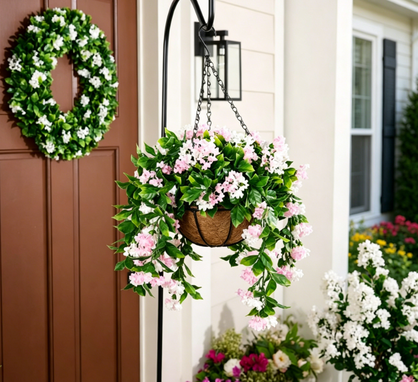 🎁Last Day Promotion 49% OFF🔥Faux Crepe Myrtle Hanging Baskets