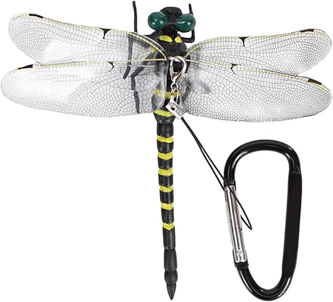 🏆Flash Sale⚡ 50K+ SOLD! Almost Gone-💥Dragonfly Clip-On Bug Repellent - Realistic & Non-Toxic Pest Control for Outdoor Enthusiasts