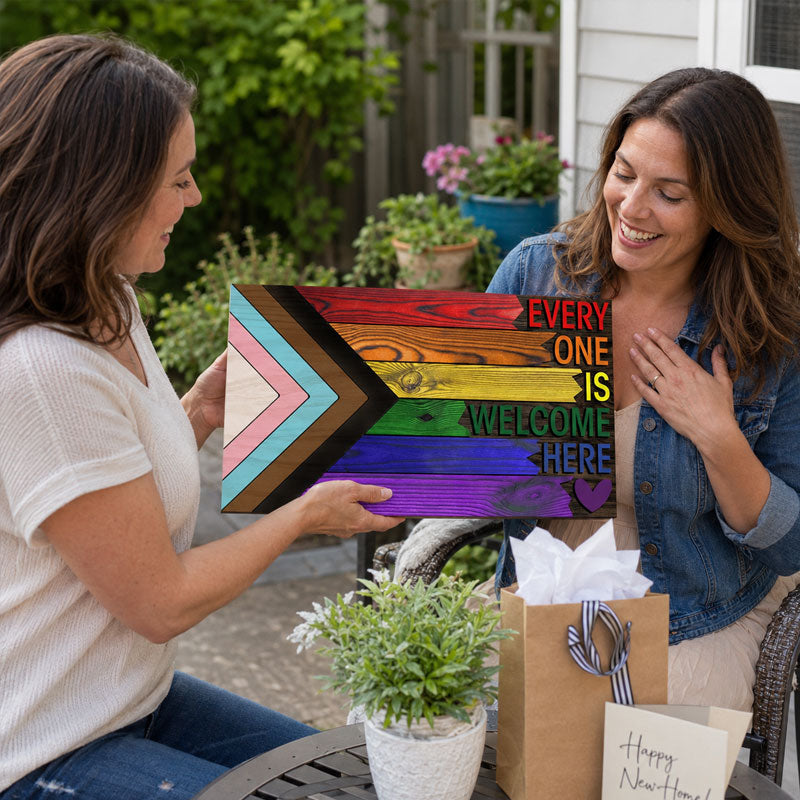 🌈❤️ “Everyone Welcome” Sign