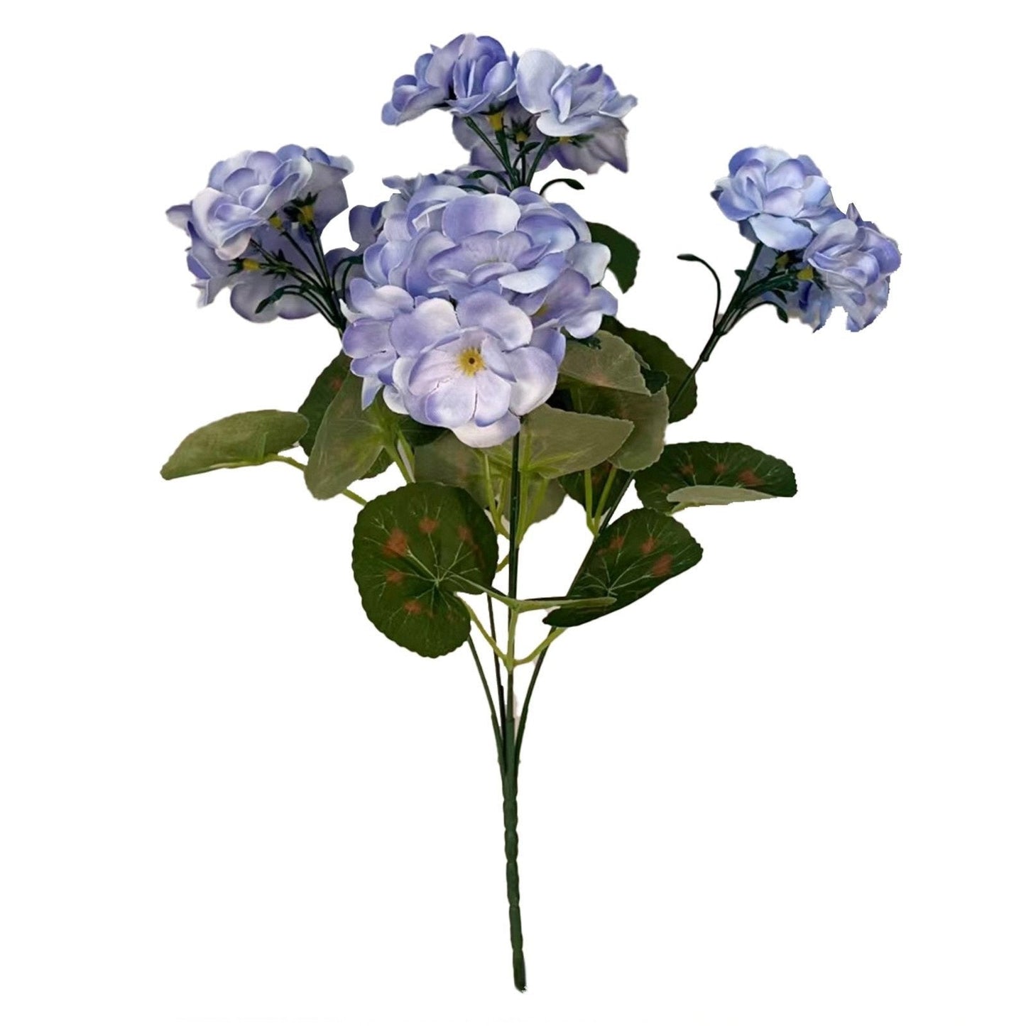 🌸 Lush, UV-Resistant Artificial Geraniums – Real Look, No Maintenance! 🌞🏡