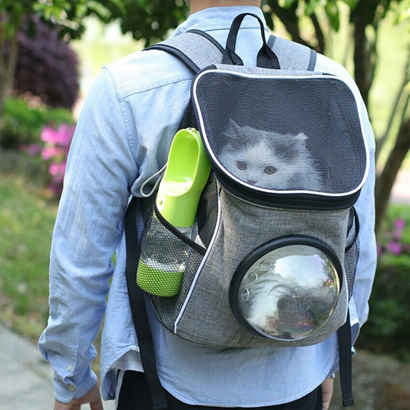 🐾 All-in-One Portable Pet Water Food Bottle for Walking & Travel