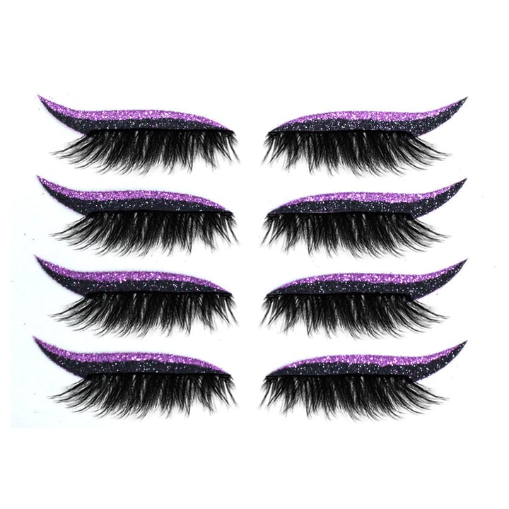🔥Buy 2 Get 4-Reusable Glitter Eyeliner Lash Stickers