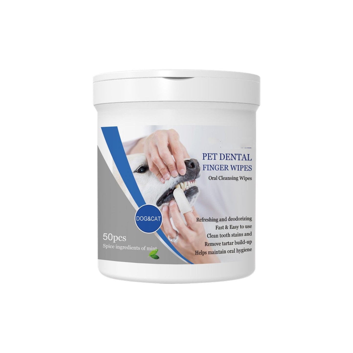 🔥40% discount-Pet Teeth Macular Bacteria Cleaning Finger Wipes