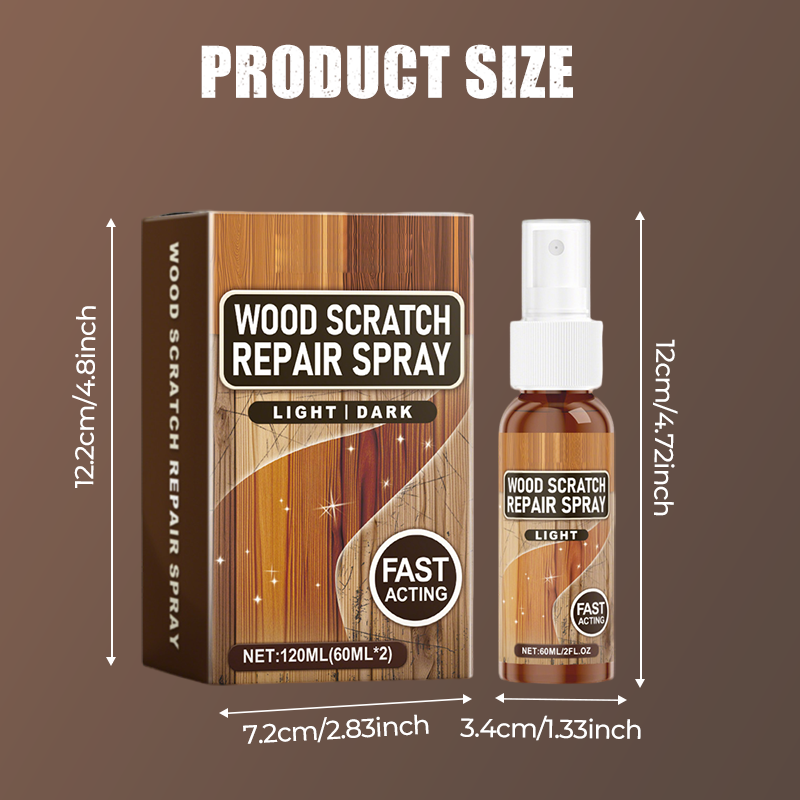 🌿 Eco-Friendly Wood Repair Spray – Safe for Home