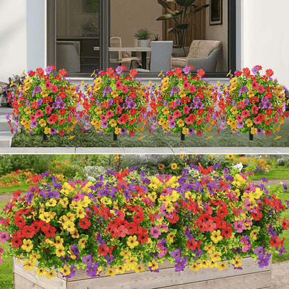 💐Outdoor/Indoor UV Resistant & Waterproof Artificial Flower Decor⏰ Limited-Time Offer🎁 Buy 3 Get 2 Free