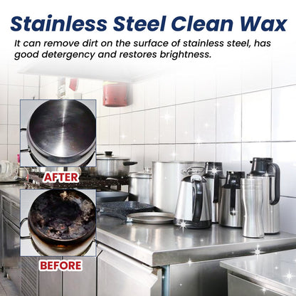 ✨ Magical Nano Stainless Steel Clean Wax – Surface Safe