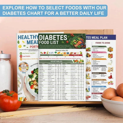 🔥📘✨Special for Diabetes🔥Diabetes Tracker Book with Food List