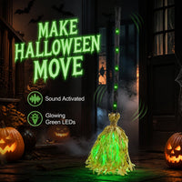 Animated Witch Broom