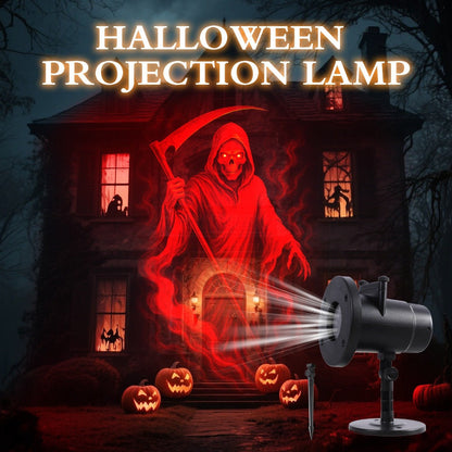 🎃🔥Halloween Skull Dynamic Light 10 Unique HD Projection Patterns