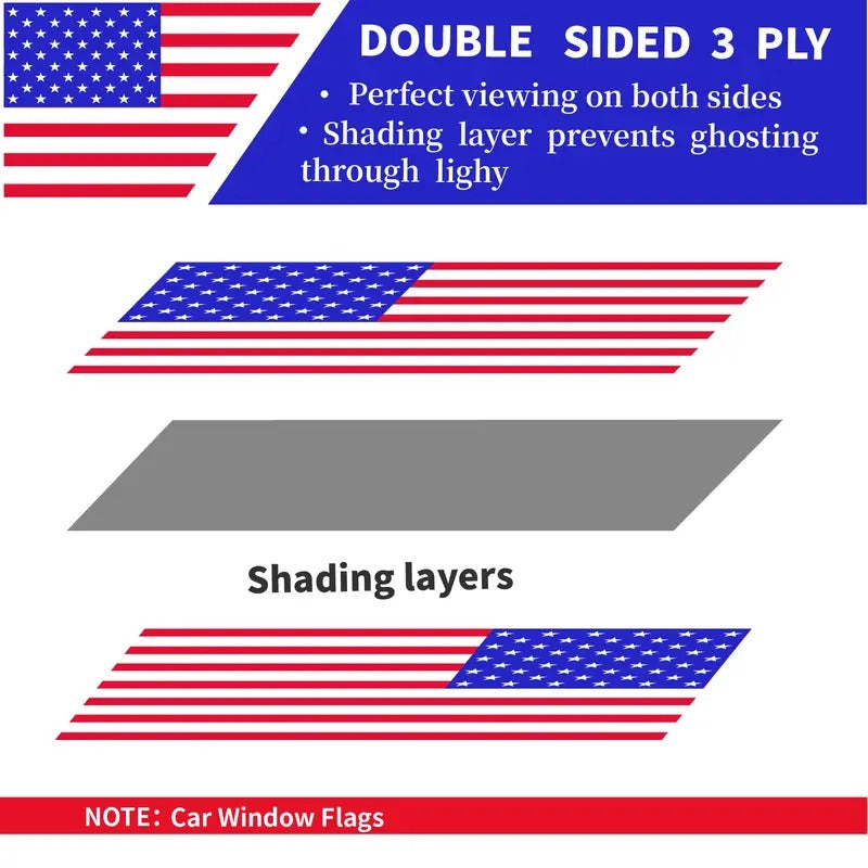 Show Your American Pride – American Flag Car Hood Cover Universal Size | 4th of July Ready🦅