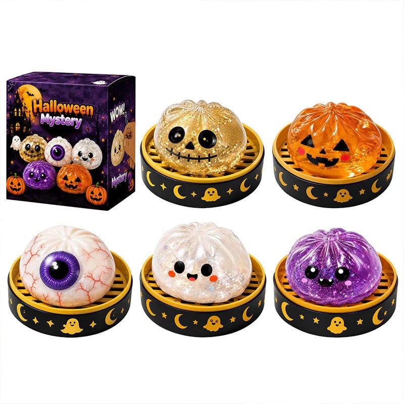🎃 Halloween Dumpling Squeeze Squishy Toy⏰ Limited Time 46% Discount for Early Shoppers