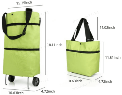 🥳💞 50K+ SALES! ⚡🛒 Shopping bag foldable green bag