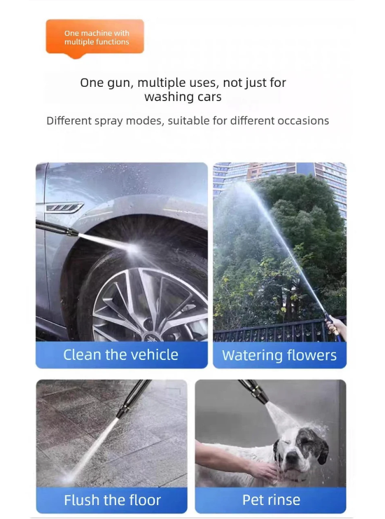 🔥LAST DAY 55% OFF- Home High-Pressure Car Wash Water gun
