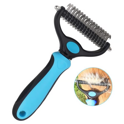 🐶🐱 Fomonest® Grooming Tool | Remove 78% More Fur in 5 Min | For All Coat Types