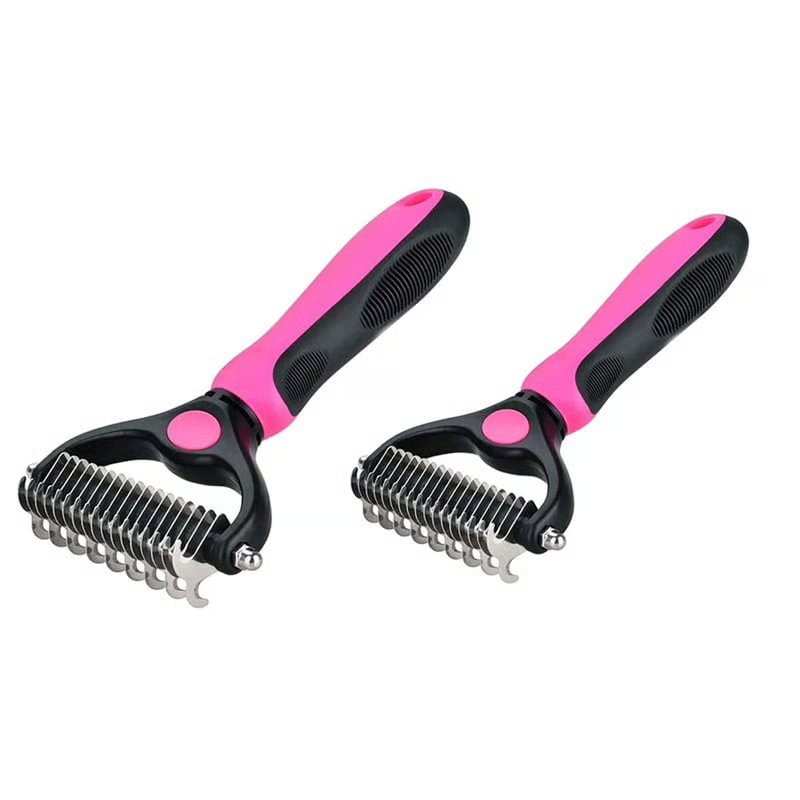 🐶🐱 Fomonest® Grooming Tool | Remove 78% More Fur in 5 Min | For All Coat Types