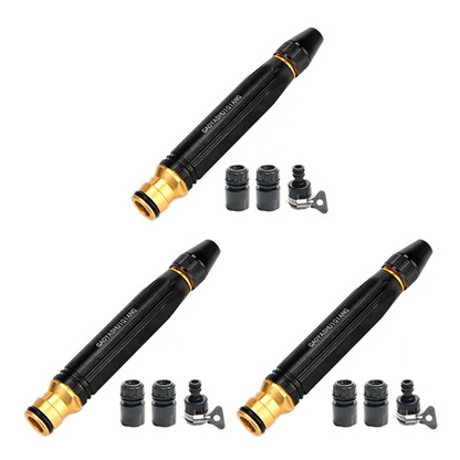 Fomonest™ Heavy-Duty Metal Garden Hose Nozzle – 10x Water Pressure, Zero Leaks