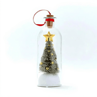 Recorded Christmas tree letter bottle - Grey