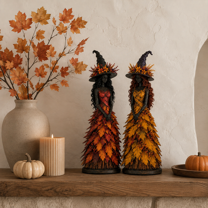 🧙‍♀️Enchanted Autumn Witch Figurine (📦Buy 2 Free Shipping)