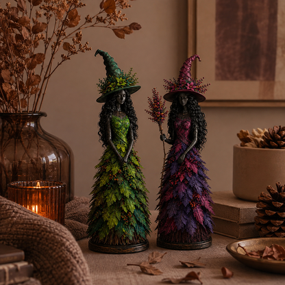 🧙‍♀️Enchanted Autumn Witch Figurine (📦Buy 2 Free Shipping)