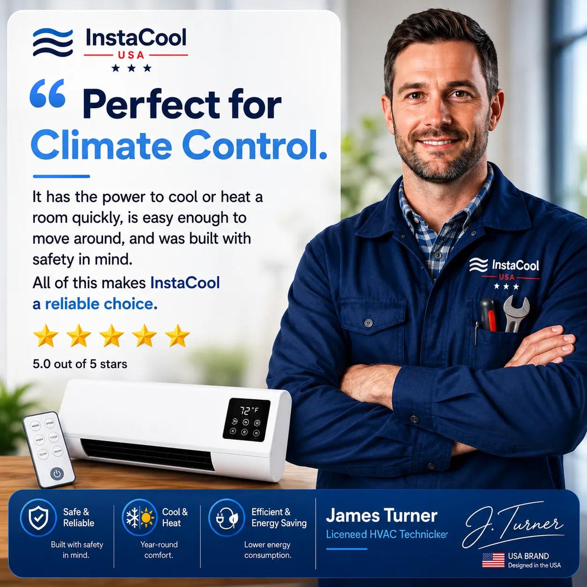 🔥3-Year Warranty🔥Portable No-Installation Air Conditioner(🌲U.S. Energy Savings Event🌲)