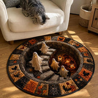 Halloween Rug Ghost Cellar