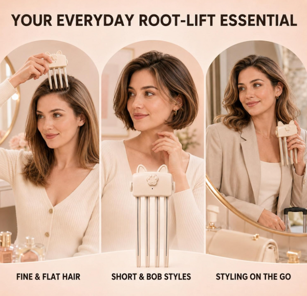 Salon-Level Crown Volume