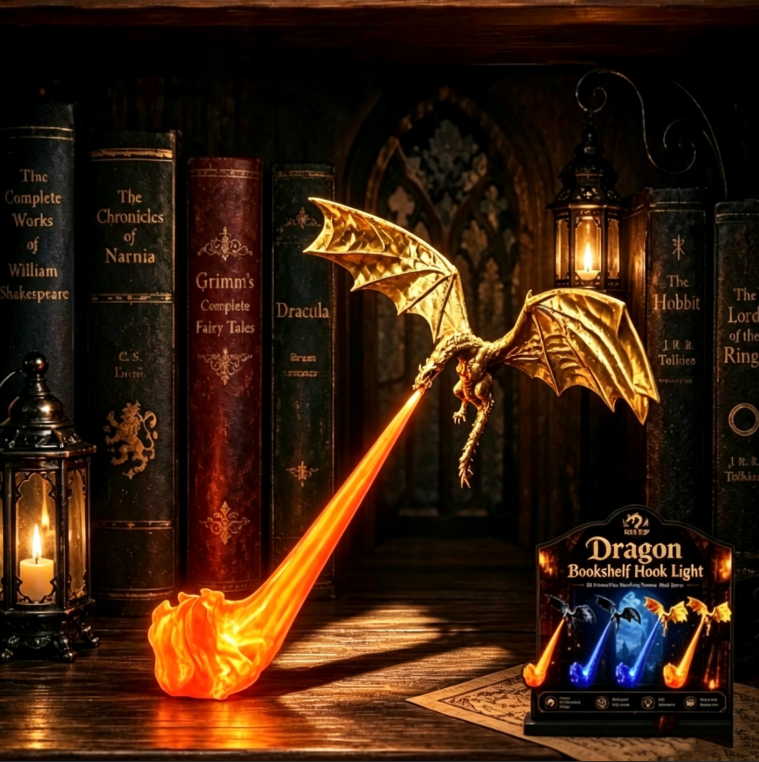 🐉Ember Wing — Dragon Flame Corner Decor