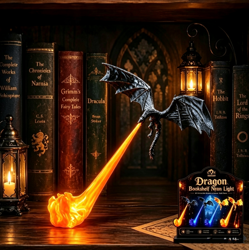 🐉Ember Wing — Dragon Flame Corner Decor