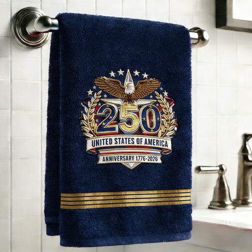 🎆🎉250th Anniversary Commemorative Towel | A Tribute Woven in Thread