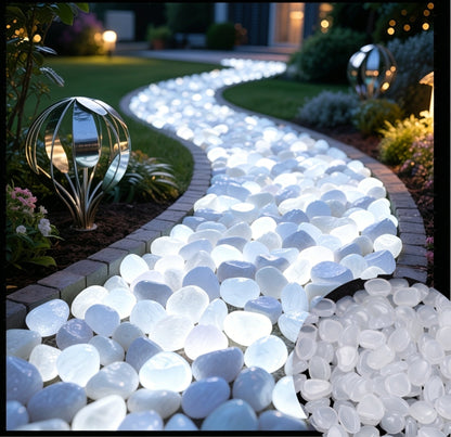 🏆Flash Sale⚡ 50K+ SOLD! Almost Gone-💥Glow In The Dark Rocks - Illuminate Your Outdoors with Enchanting Glow!