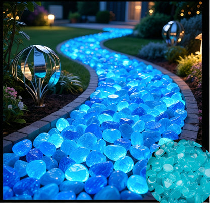 🏆Flash Sale⚡ 50K+ SOLD! Almost Gone-💥Glow In The Dark Rocks - Illuminate Your Outdoors with Enchanting Glow!