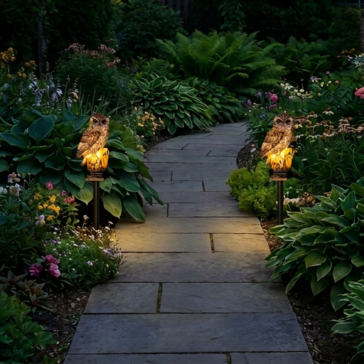 🦉 Mother's Day Sale — Buy More Save More! Solar Owl Garden Light | Waterproof, Auto On/Off 🌙✨