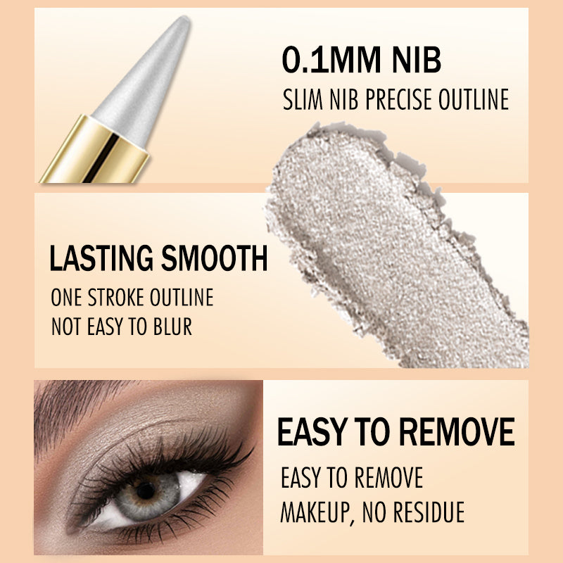 🔥 Limited-Time 33% OFF — Smooth Gel Eyeliner Stick | Waterproof, Long-Lasting, 4 Shades