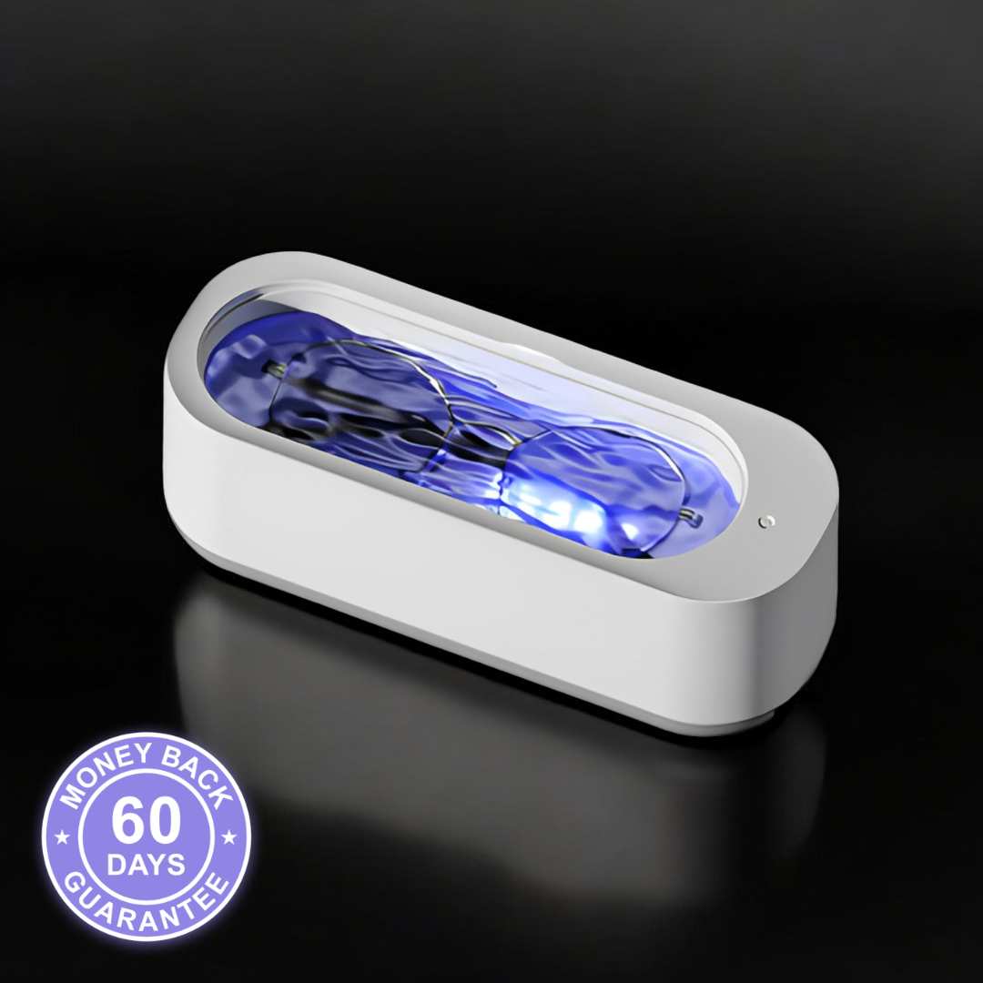 ⏰ 50% OFF Today — Ultrasonic Glasses Cleaner | Deep Clean in Minutes