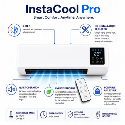 🔥3-Year Warranty🔥Portable No-Installation Air Conditioner(🌲U.S. Energy Savings Event🌲)