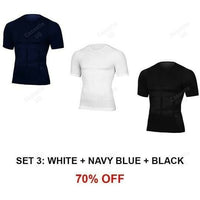 SET 3: (WHITE + BLACK + NAVY BLUE) 🔥