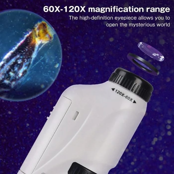 💥 Pocket Microscope for Kids