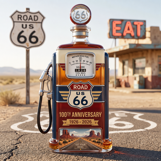 🥃Road 66 1926-2026 100th Anniversary Whiskey Bottle