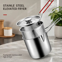 ❤️4pcs（Pot + Filter Screen + Steel Lid + Tongs）