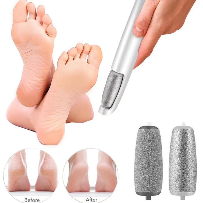 💕👣 Mother’s Day Rechargeable Electric Callus Remover | 3 Speeds F&R Rotation Foot Care