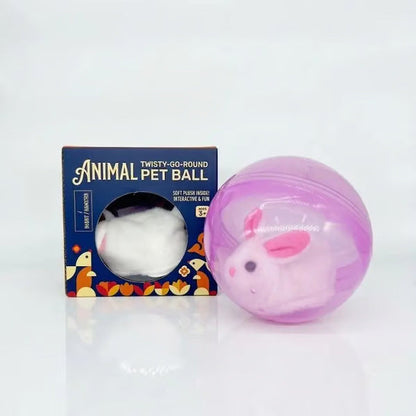 Auto-Rolling Ball with Mouse Hands-Free Play for Indoor Cats