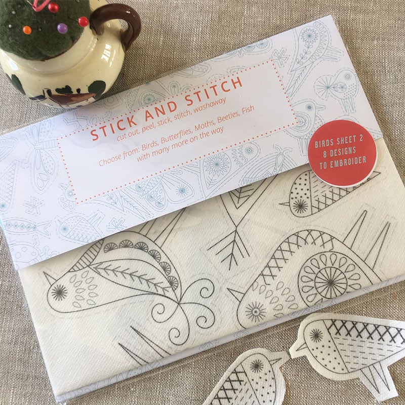 🔥 Stick & Stitch Embroidery Transfers | No Drawing Needed — Perfect for Beginners & Gifts🎁