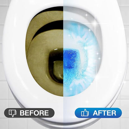 🚽 Toilet Bowl Cleaner Tablets | 🔥 Buy 1 Get 1 Free & Buy 2 Get 2 Free | ✨ Auto Bleach, Descale & Deodorize
