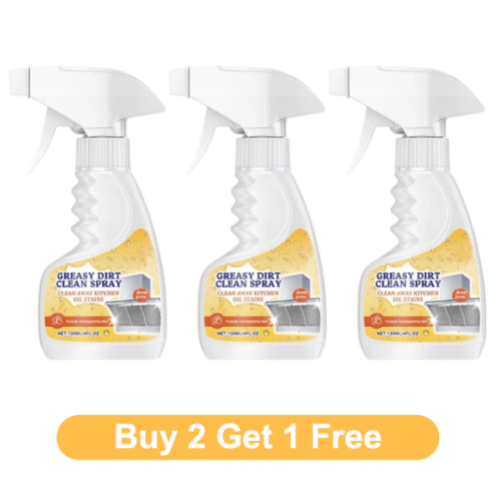 🎁LIMITED SALE BUY 2 GET 1 FREE!!✨Multi-Purpose Kitchen Heavy Oil Cleaner Spray🔥2026 Kitchen Hot Sale 🔥