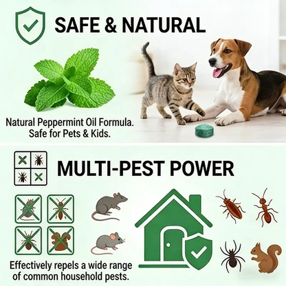 🐀 50% OFF NOW!⚡🟢Rodent-Insect Repellent Tablets - 12 Pack